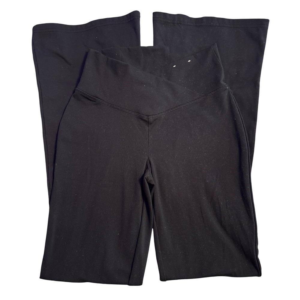 SO Women's Black High Rise Flare Leggings Yoga Pants Size Small